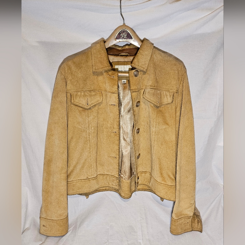 Banana Republic Tan Suede Women's Jacket